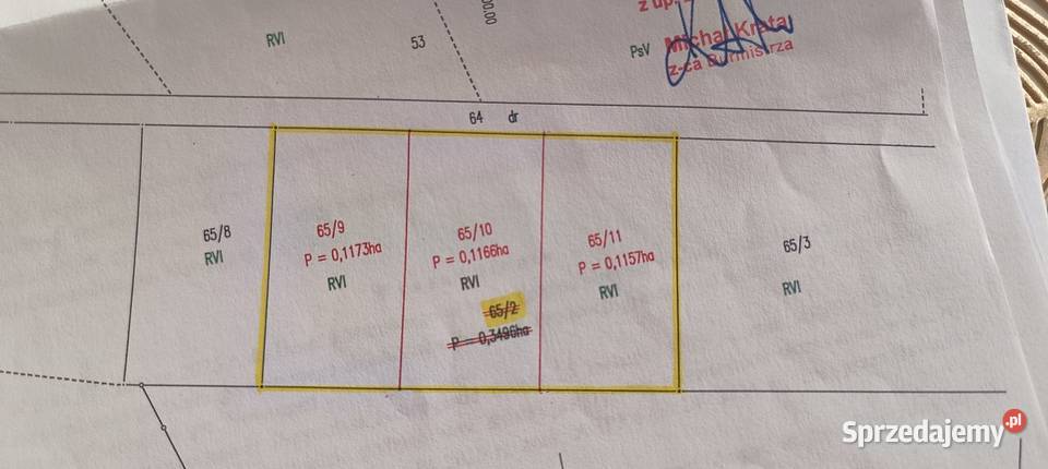 Działki z warunkami zabudowy NOWOGARD CZERMNICA