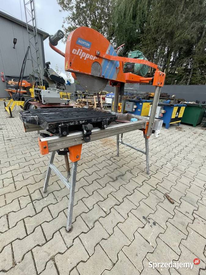 Piła przecinarka stolikowa 401 2018 do cegieł Rok produkcji 2018 Ślesin