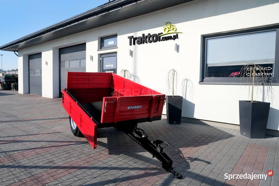 Przyczepa rolnicza jednoosiowa 15T z kiprem podkarpackie