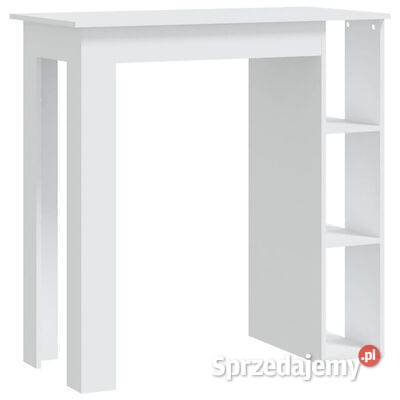 vidaXL Stolik barowy z półkami biały 102x50x1035 Warszawa sprzedam