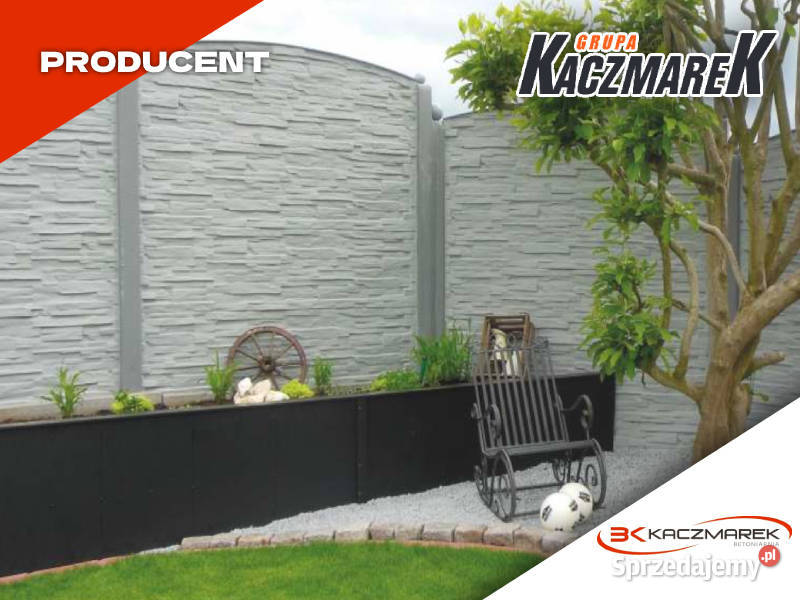 Ogrodzenia Betonowe Montaż i Transport PRODUCENT Ogrodzieniec