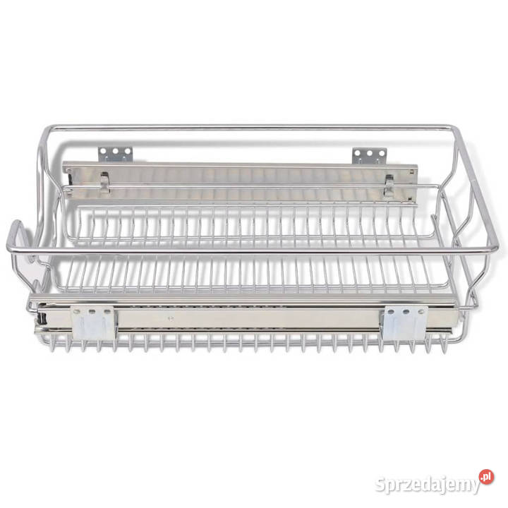 Wysuwane kosze druciane 2 srebrne 400 mm WM50479 mazowieckie Warszawa