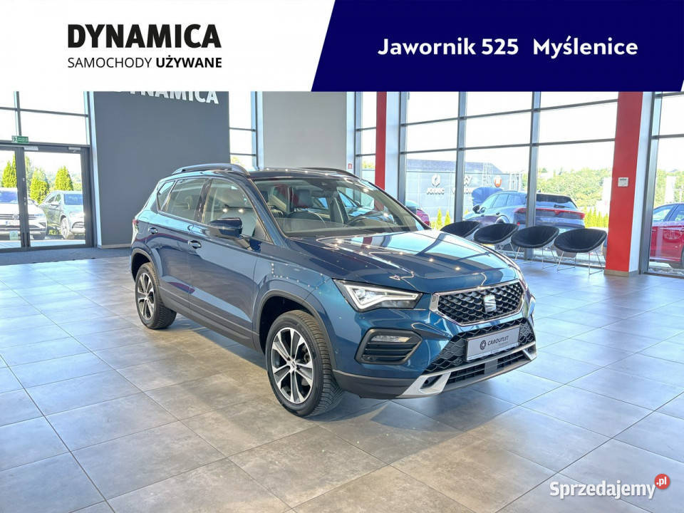 Seat Ateca Style 15TSI 150 DSG 2023 rVAT 23 garażowany Samochody osobowe małopolskie Myślenice