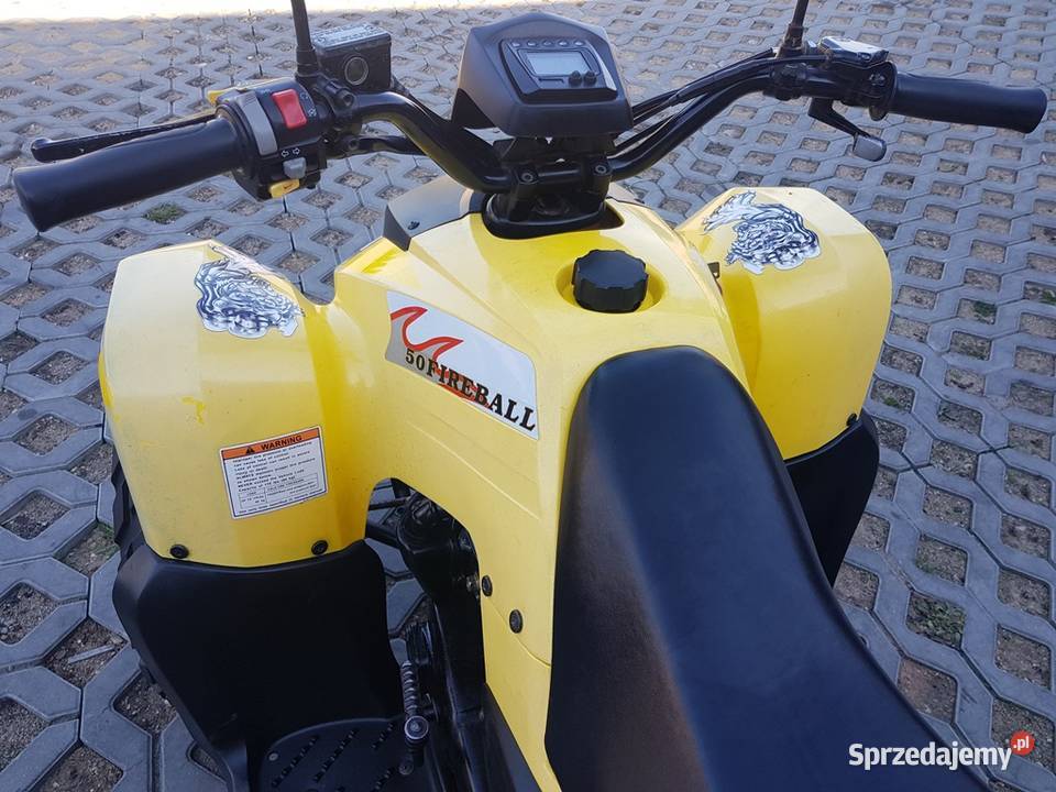 AMS L6e Quad Bez Prawa Jazdy SERWIS DOSTAWA Wały A