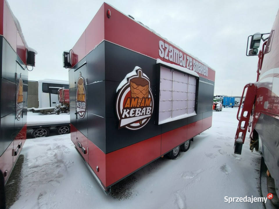 gastronomiczne ZP TRAILERS Poleasingowe Rok produkcji 2024 Komorniki sprzedam