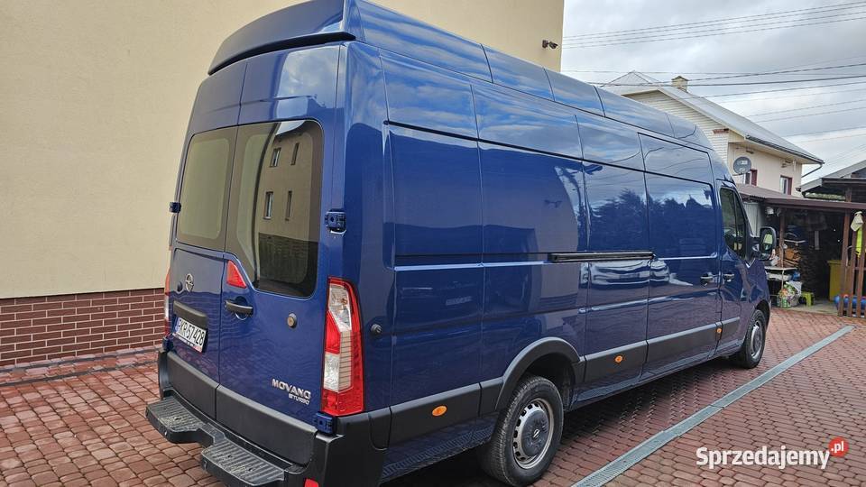 Opel Movano 23CDTI 130 Maxi 43m z Niemiec Rej FV diesel Zarszyn
