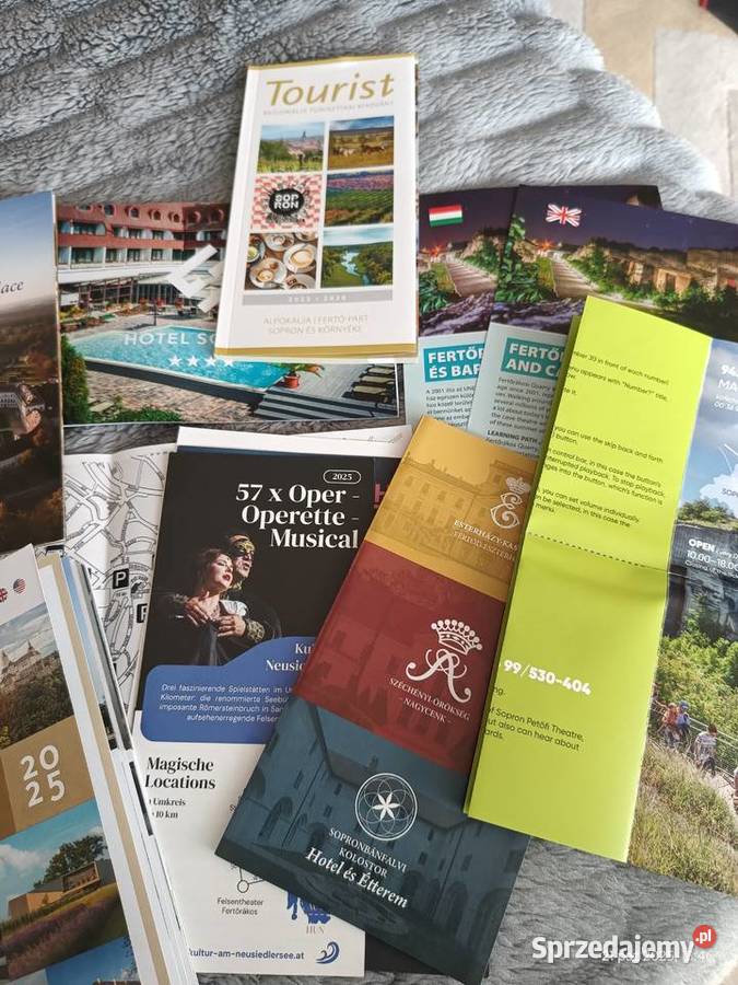 Ciekawe foldery turystyczne z pogranicza Węgier wielkopolskie