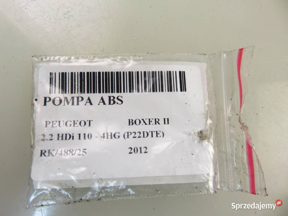 POMPA ABS PEUGEOT BOXER II 51879520 0265260047