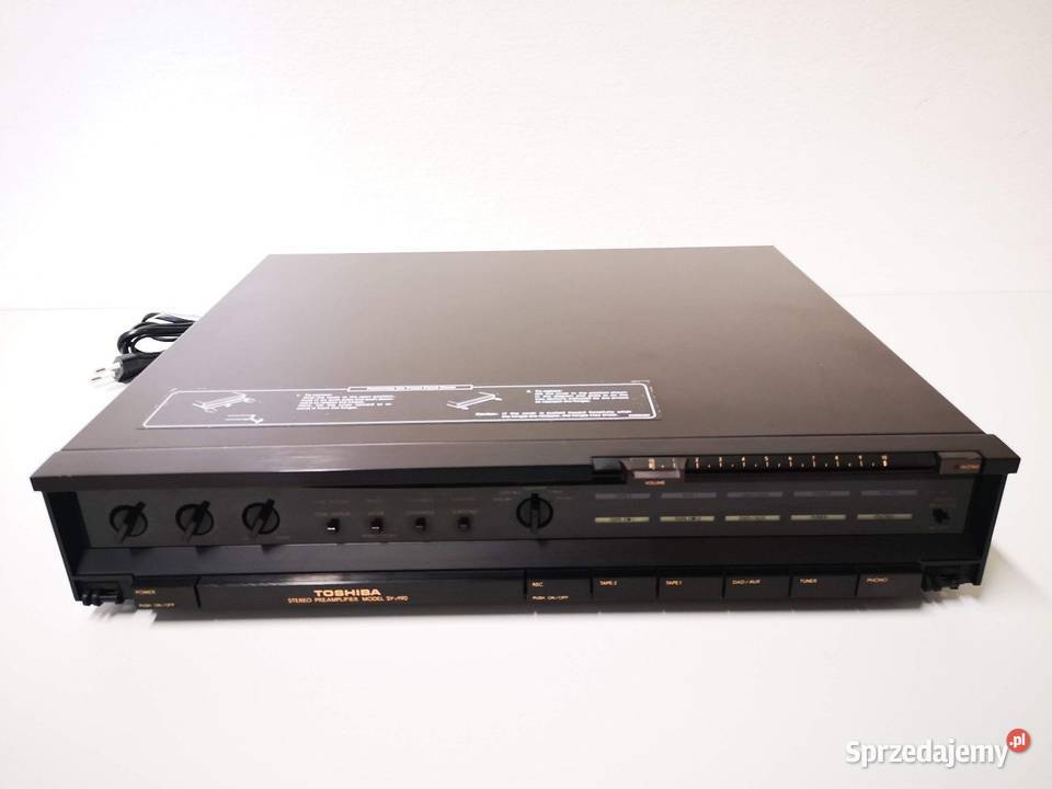 Toshiba SY 90 UNIKAT analogowy przedwzmacniacz Wzmacniacze i pokrewne wielkopolskie Owińska