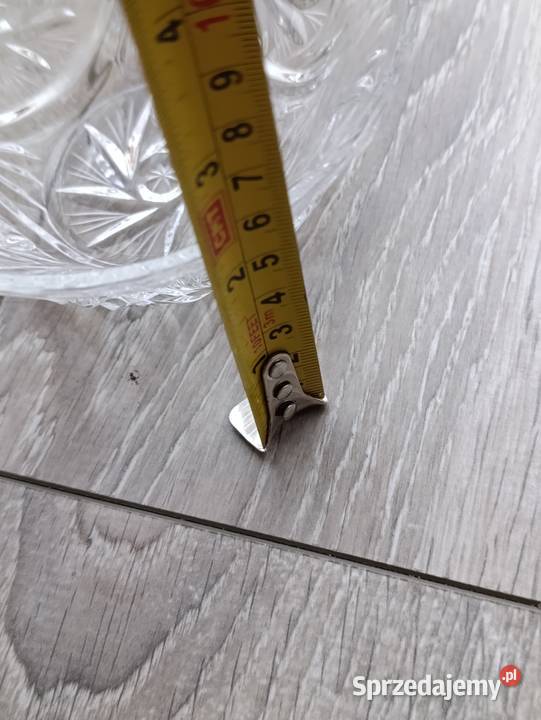 SZKLANA MISKA KRYSZTAŁ CIĘTY 4 Poznań