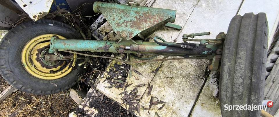 Opony felgi oś tył John Deere Świdrówka