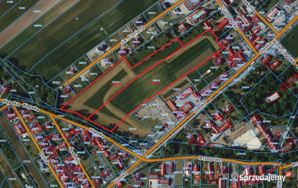 Sprzedaż Działka Inwestycyjna 3ha Zawada handlowo-usługowa