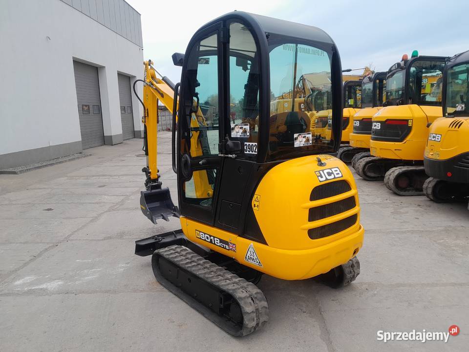 KOPARKA GĄSIENICOWA 18 TONY JCB 8018 CAT KUBOTA Krotoszyn