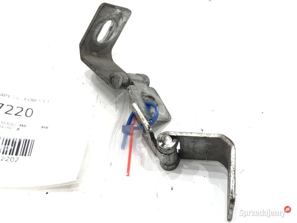 ZAWIASY KLAPY TYŁ KOMPLET MICROCAR VIRGO Zawiasy, bolce i prowadnice