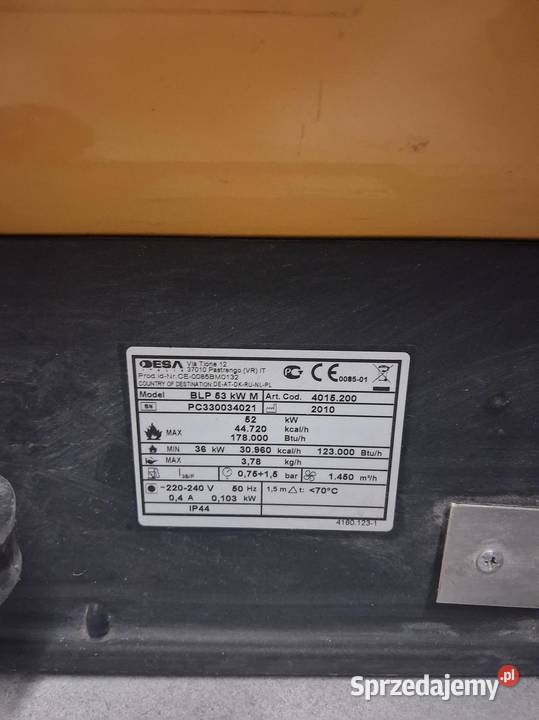 Nagrzewnica gazowa Nagrzewnice Wypędy