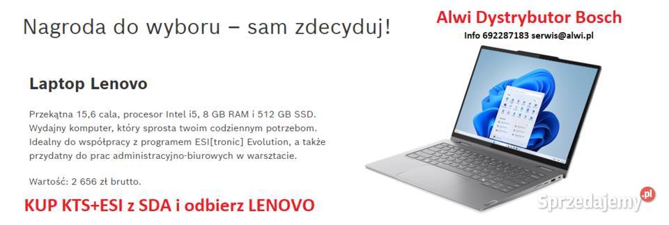 Kts 350 Kup Kts Esi z SGW i odbierz Lenovo śląskie Bielsko-Biała sprzedam