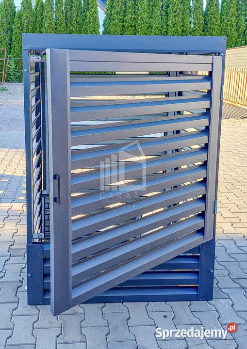 Osłona Pompy Ciepła 100x60x150 Antracyt Zabudowa