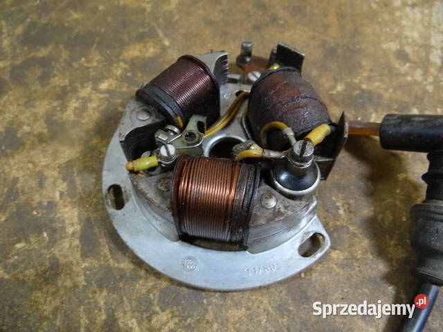 zapłon magneto simson SR 2 org DDR Układ elektryczny, zapłon Żary