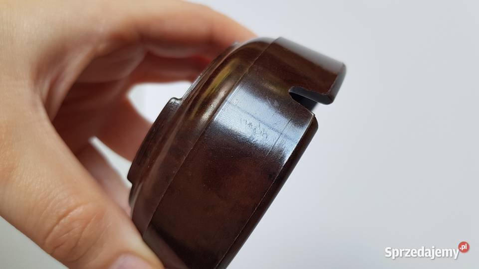 Stara sygnowana bakelitowa popielniczka bakelit Dąbrowa Górnicza