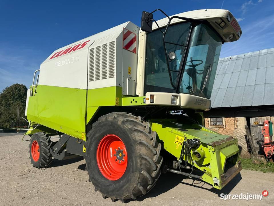 Kombajn zbożowy Claas Medion 310 Zbożowe podlaskie Suwałki