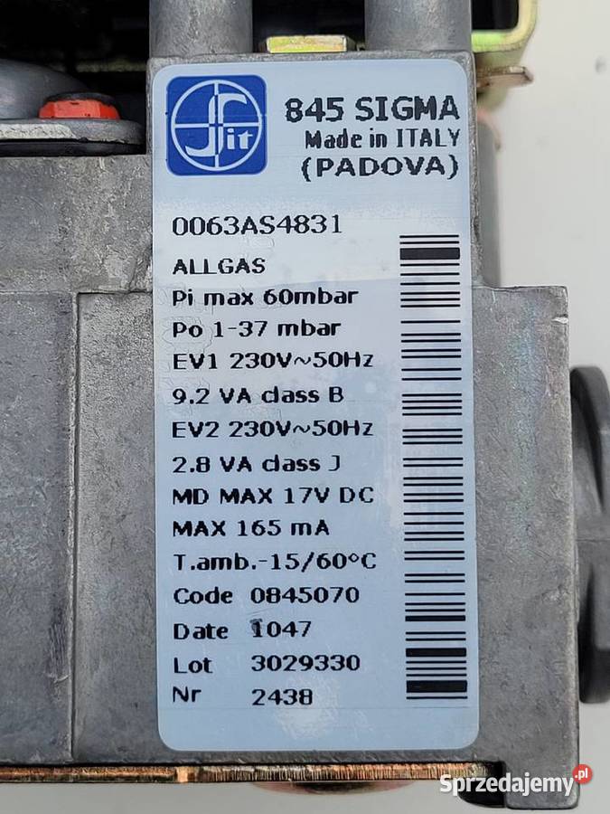 Beretta Conica Sinthesi 25 S esi Turbo zawór Mosina sprzedam