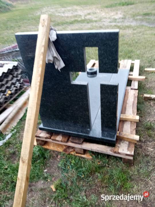 Pomnik marmur czarny Pozostałe pomorskie Kleszczewo Kościerskie