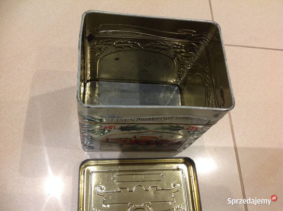 Stara Puszka Metalowa Herbatnikach Ferdinand Pozostałe lubuskie Nowa Sól