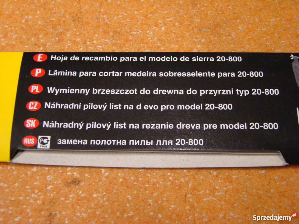 Brzeszczot do piły ramowej STANLEY 560 mm Ref Bielsko-Biała