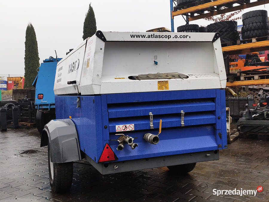 Atlas Copco XAS 137 kompresor przewoźny małopolskie Kęty