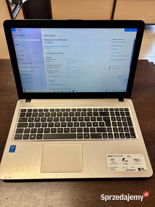 Laptop ASUS X540L 156 Intel Core i3 4 GB 1000 GB