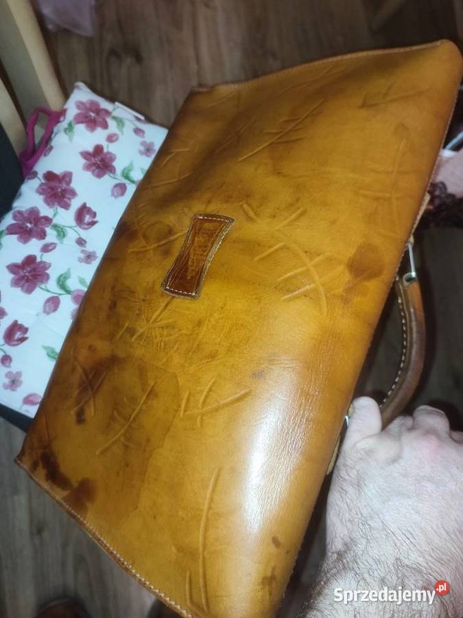 Torba skórzana męska łódzkie Stryków sprzedam