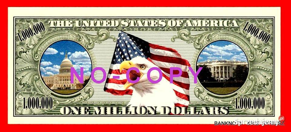 1 Trillion Dolarów USA 2010 r Liberty UNC dolnośląskie sprzedam