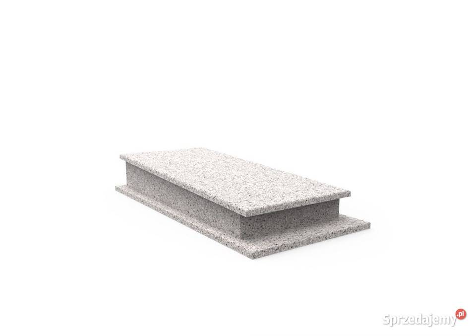 Tani Nagrobek Granitowy Sarkofag 180 x 80 Pomnik Pozostałe łódzkie Mieleszynek
