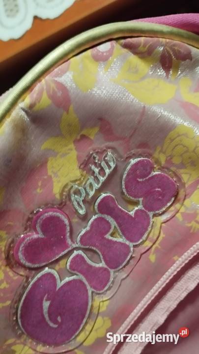 plecak dziewczęcy patio dziewczyny różowy Poznań