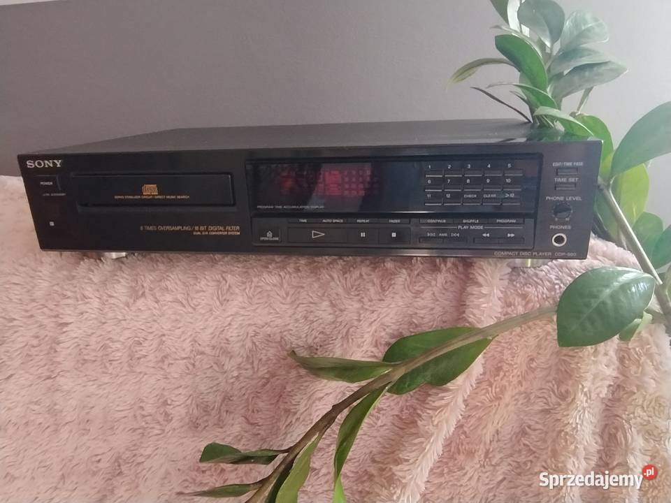 Odtwarzacz CD Sony cdp 590 Trzebuska