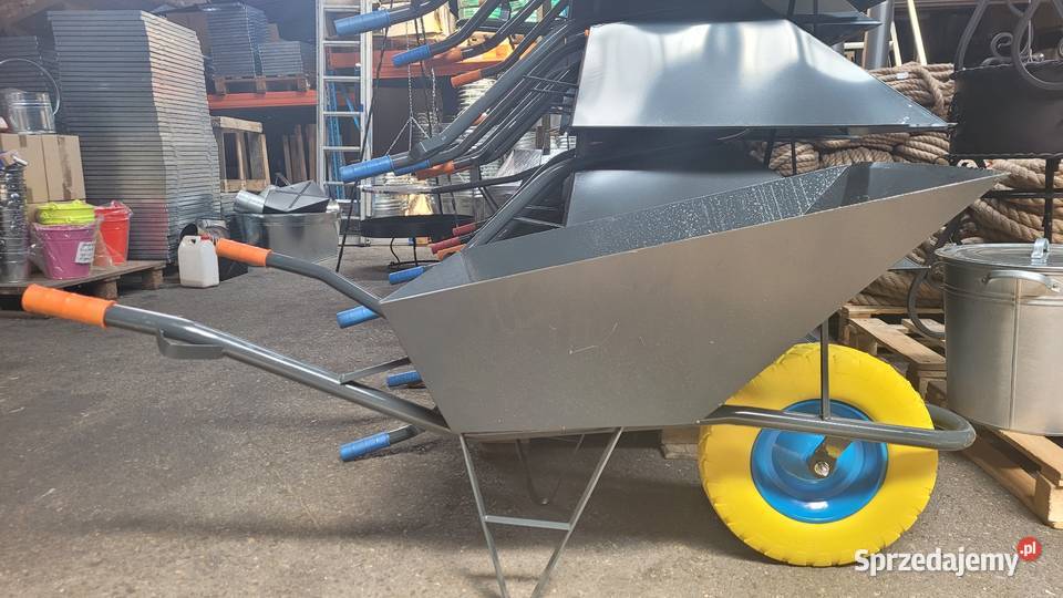 Taczka budowlana z bl25mm Z KOŁEM W KOMPLECIE