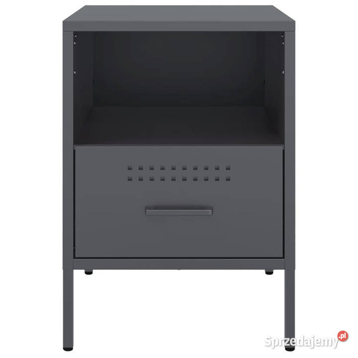 Szafka nocna antracytowa 36x39x505 stal WM843058 Nocne mazowieckie Warszawa