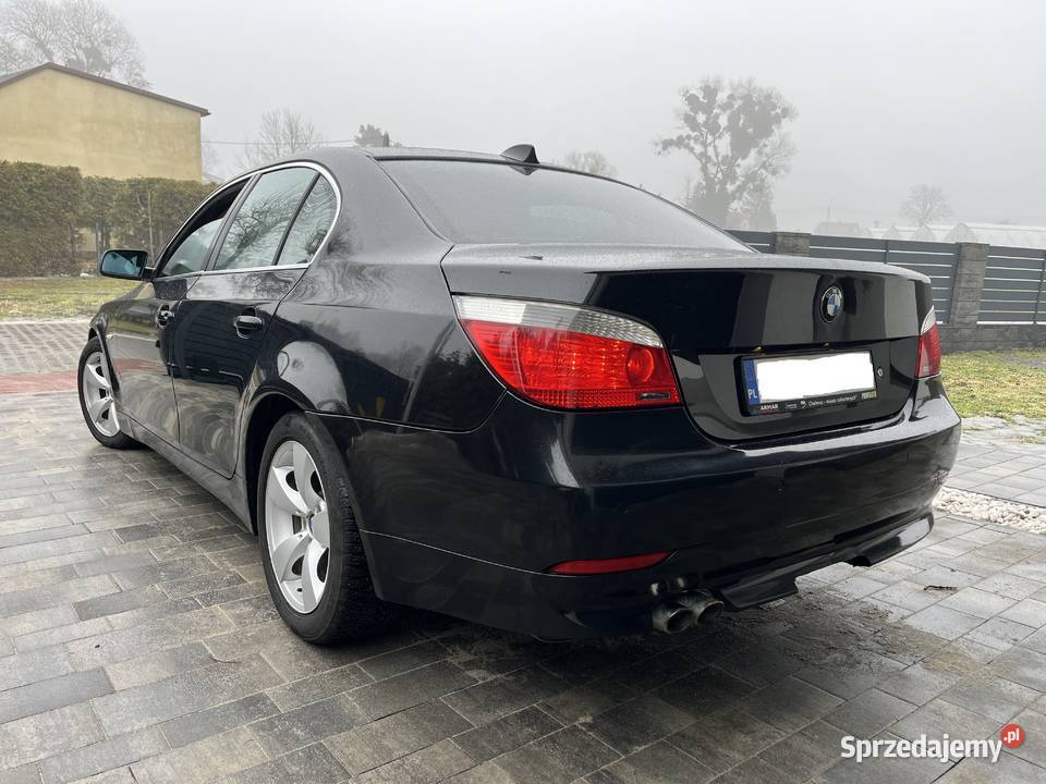 BMW E60 Czarna Sedan Zadbana kujawsko-pomorskie Toruń