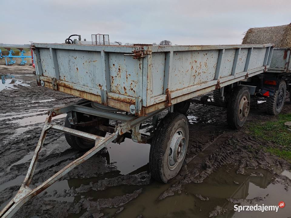Przyczepa wywrotka D35D44 nieuszkodzony Gostyń