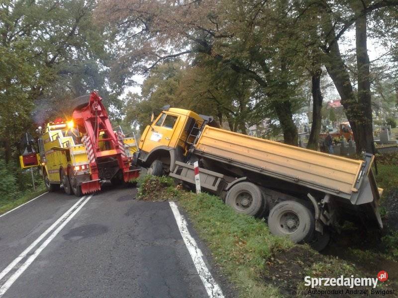 Holowanie Pomoc Drogowa osobowe busy ciężarowe Łazy