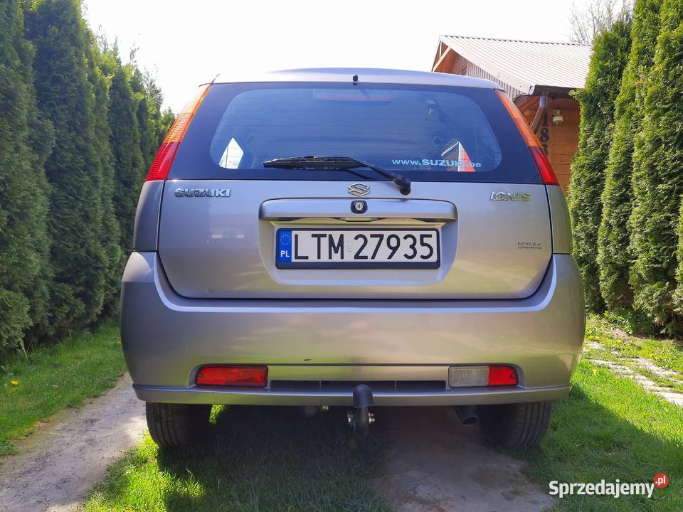 Suzuki Ignis 13 benzyna gaz 2005r benzyna+LPG Tomaszów Lubelski