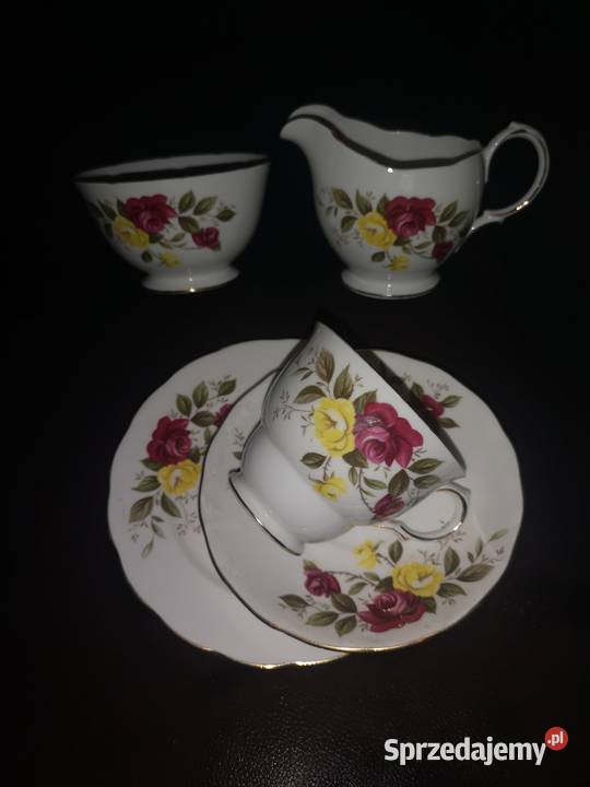 Filiżanka z talerzykiem Richmond Rose Antyki, Sztuka, Kolekcje pomorskie Gdańsk