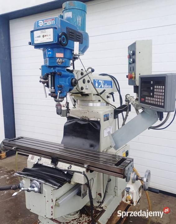 Frezarka narzędziowa do metalu wiertarka