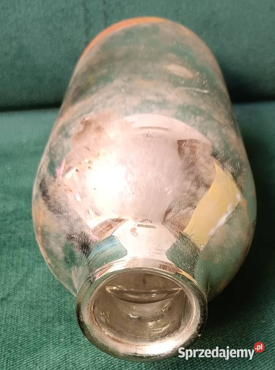 Retro szklany wkład do termosu Używany szklany Porcelana i szkło Zbylitowska Góra