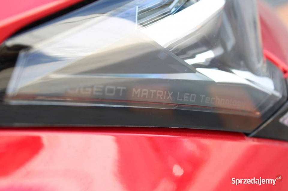 Peugeot 308 2022r Matrix AGR ASO Focal Kam360 130KM Gdańsk