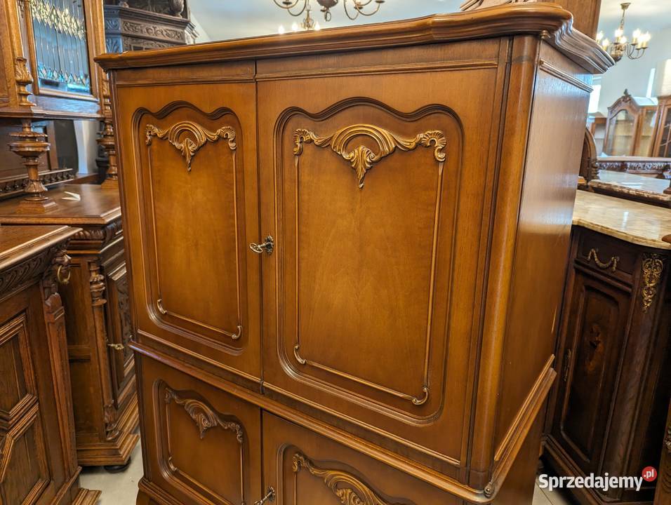Szafkakomoda ludwikowska orzechsklep Dąbrowa śląskie Dąbrowa Górnicza