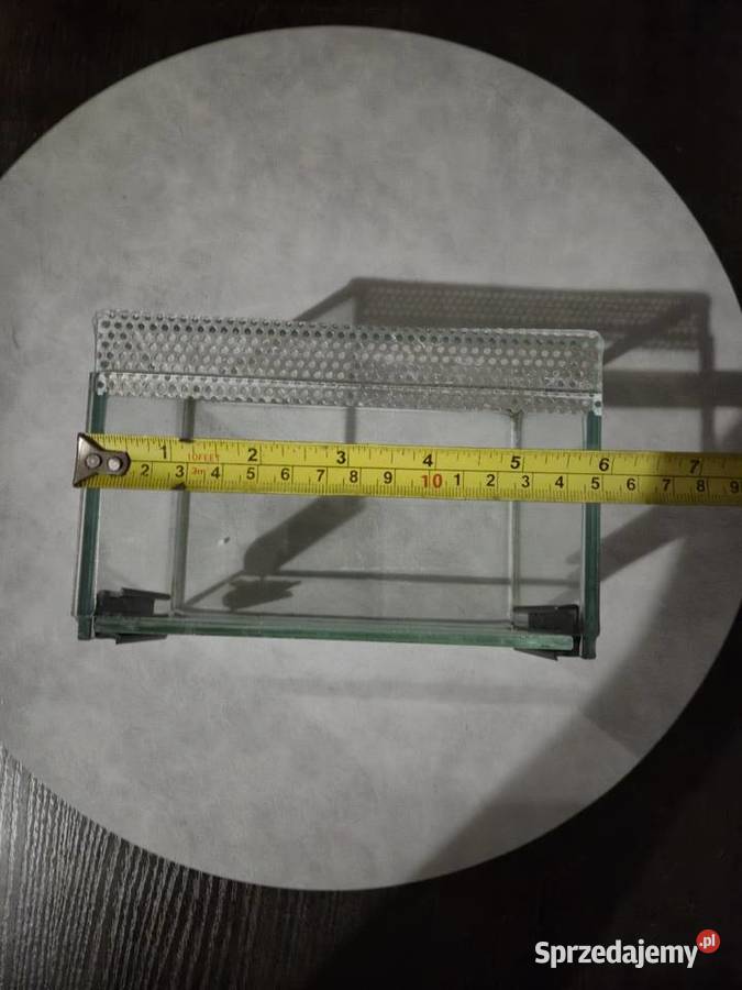 terrarium szklane proterra 15x10x10 gilotyna śląskie Jaworzno sprzedam