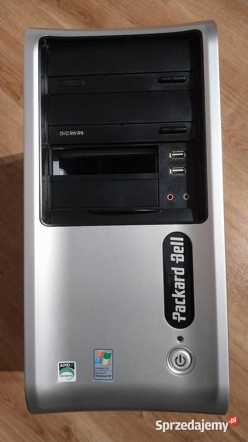 Obudowa PC mATX Packard Bell płyta z procesorem Stanica