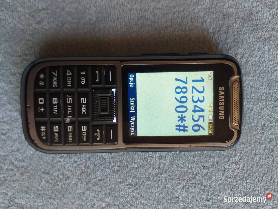 samsung c3350 c 3350 telefon budowlany twardy