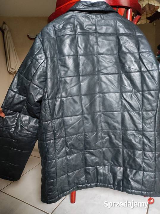 skórzana męska kurtka marynarka ze skóry Odzież i bielizna męska świętokrzyskie sprzedam